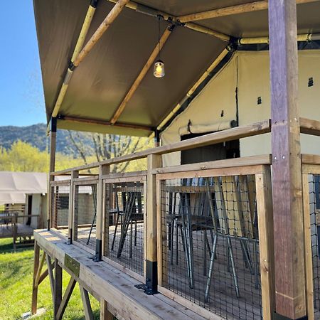 Campasun Camping De L'Aigle Aiguines Esterno foto