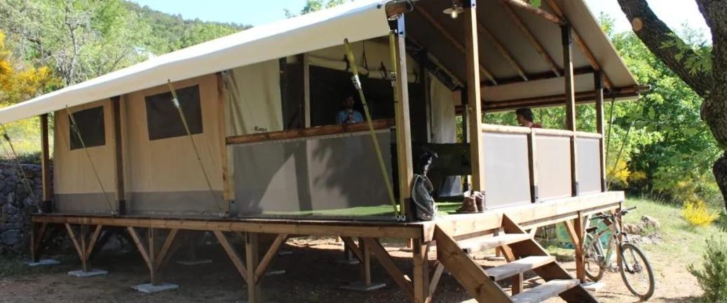 Campasun Camping De L'Aigle Aiguines Esterno foto