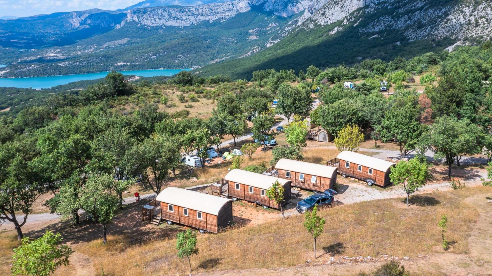 Campasun Camping De L'Aigle Aiguines Esterno foto